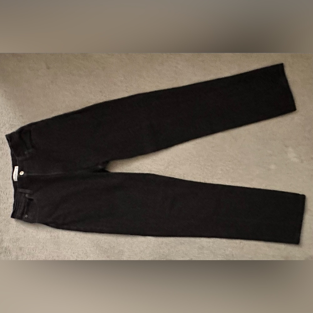 Abercrombie & Fitch Black Straight Leg Jeans
